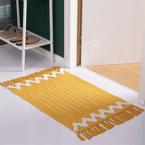 Tapetes de banheiro marroquino de tapetes pequenos tapete de franja tribal 2'x3'woven boho banheira tástica