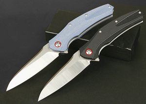 In vendita !! J079 Coltello chiudibile Flipper 8Cr14Mov Lama Tanto Point satinata G10 + Manico in acciaio inossidabile Cuscinetto a sfera Coltelli tascabili EDC ad apertura rapida