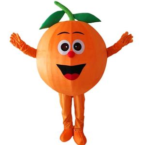 Halloween Lovely Orange Mascot Costume High Quality Cartoon Anime theme character Christmas Carnival Adults Birthday Party Fancy Outfit