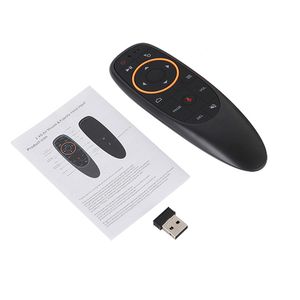 G10S Fly Air Mouse 2.4GHz Wireless For Gyro Sensing Game With Voice Control Microphone Remote Control For Smart TV Android Box PC