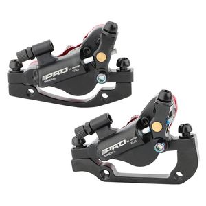 Line-Pulling Bike Disc Brake Hydraulic Aluminium Alloy MTB Mountain Bicycle Brakes Caliper Sets Front Rear