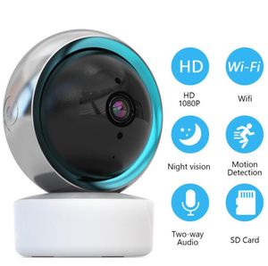 1080P 720P Wireless Wi-Fi IP Câmera de IP Armazenamento de Nuvem Mini Home Câmeras Security Surveillance CCTV CAM Controle Remoto Interruptora automaticamente a visão noturna