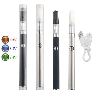 Max Preheat Vape Pen Starter kit 350 мАч Батарея нижнего зарядного устройства .5 мл 1 мл Картридж с керамической катушкой Пустой испаритель Электронная сигарета ￩lectronique Для густого масла