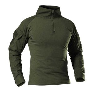 2020 EU EXÉRCITO EXÉRCITO MILITAR ARÉSTICO Airsoft Camuflagem Combat-Provado Camisas Rapid Assalto Camisa de Manga Longa Camisa Battle Strike X0621