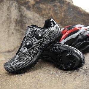 Sneaker da ciclismo Scarpe piatte MTB Outdoor Professional Leggero Tacchetto di bloccaggio Bicicletta Traspirante SPD Bike Ciclismo Calzature