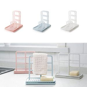 Kitchen Storage & Organization Sink Organizer DIY Utensil Holder Sponge Drainer Caddy Dish Towel