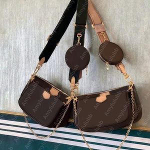 Luxus-Designer-Taschen, Großhändler, Amylulubb-Handtasche, zusammengesetzte Tasche, Geldbörse, Messenger-Umhängetaschen, dreiteiliges Set für Damen, Leder-Umhängetasche, Cross-Body-Paket