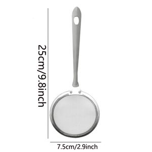 Olejki ze stali nierdzewnej Scoop Smażone Żywność Wędkarska Szalik oleju Multifunction Sałatka do smażenia oleju BBQ Colander Kuchnia Narzędzia BH5403 TYJ