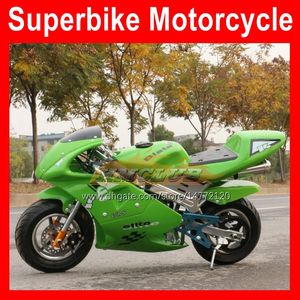 49cc / 50ccミニオートバイ2ストロークリアルバイクスポーツスモールスクーター機関車モチオボイクモトバイク手スタートオートバックガソリンカートレーシングオートサイクル18色