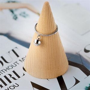 結婚指輪韓国風送迎ビーズパウンデザイン女性のための立方晶ジルコニア石女性925スターリングスライバ調節可能なジュエリーKJZ0298