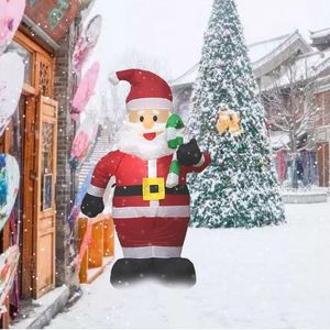 Wholesale outdoor snowman decorations resale online - Christmas Decorations Inflatable Snowman Outdoor Decoration Home Garden