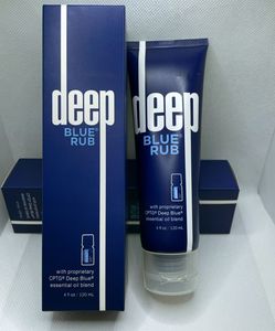 Qualidade superior A +++ Marca Creme profundo Azul esfregar doterraa com óleo essencial proprietário de óleo de 120ml