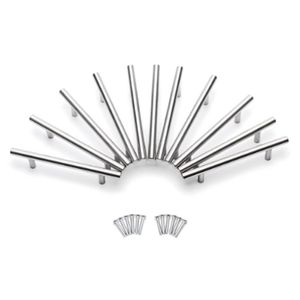 15Pcs Furniture Handles Kitchen Cabinet T Pulls Knobs Stainless Steel For Door Bar Handle 150x Storage Boxes & Bins