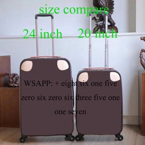 Travel luggage 20 inch carry on suitcase trolley bag code case spinner wheels Women fashion men roling purse