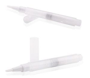 Großhandel 3 ml Stifte, leerer Nagelölstift mit Pinselspitze, kosmetischer Lipgloss-Behälter, Applikatoren, Wimpernwachstums-Flüssigkeitstube