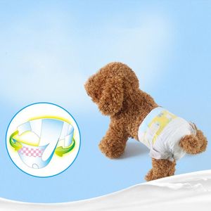 10pcs Pet Dogs Feminino Ultra Proteção Descartável Dog Tecidos Products Produtos SCVD889 Vestuário