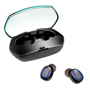 LHZW SMtech Supper Mini Bluetooth Headset 5.0 TWS Wireless Headsets with Charging Box Twins BT Earphone Hands-free Sports In-ear Earphones For Iphone 12 Samsung Xiaomi