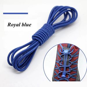 10Pair Sneaker Shoe Elastic No Tie Stretching Lock Lazy Laces Quick Gummi Shoelace Shoestrings