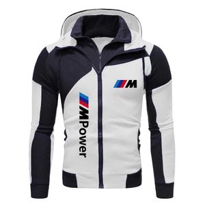 Erkek Tasarımcı T Shirt 2021 BMW Ceket Erkekler Kazak Fermuar Hoody Bahar Sonbahar Polar Pamuk Hoodies Harajuku Erkek Giyim Coat