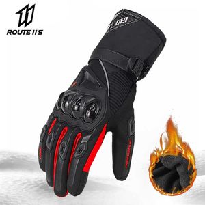 Luvas de motocicleta inverno moto impermeável moto luvas à prova de vento luvas de moto luvas de toque motocicleta equitação guantes h1022