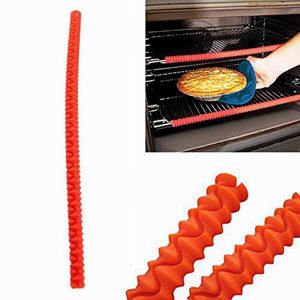 Heat Resistant Oven Rack Protection Baking Silicone Guard Shelf Edge Burn Protector Supply Kitchen Tools