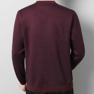 2021 Helt ny casual stickad tjock tröja män pullover kläder mode kläder stickade vinter varma mens tröjor pullovers 1586 y0907