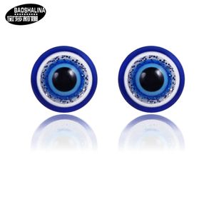 Ontwerper Premium Product H Magneet Mannelijke Oor Clip Doorboren Blue Eye Charms Studs