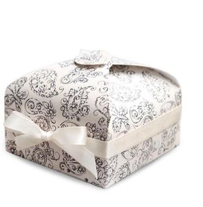 Förpackning Presentförpackning Boxar Papper Cupcake Box Fashion Cookie Biscuit Dessert Väska Kök Bakeware Party levererar 3 färger för att välja Creative Gyl28