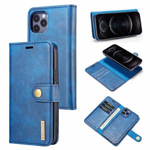 DG.Ming 2 in 1 Detachable Removable Wallet Leather case Cover For iphone 15 14 13 12 11Pro Max XS Max XR 8 7 6S Plus