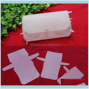 Packaging & Display Jewelryknitting Weaving Plastic Mesh Sheet Diy Bag Aessories Easy Knit Helper Jewelry Pouches, Bags Drop Delivery 2021 5