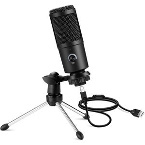 Professional USB K669 Metal Condenser Microphone PC Computer Gaming Youtube Recording Studio Streaming