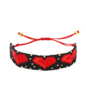Wholesale beadwork bracelet resale online - Miyuki Bracelets Friendship Jewelry Gift For Women Girl Boho Handmade Braided Bracelet Beadwork Woven Pulseras Link Chain