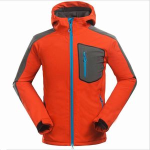Wholesale windstopper softshell jacket resale online - Men s Hiking Waterproof Softshell Jacket Windbreaker Breathable Fleece Warm Rain Coat Fishing Windstopper Outdoor Camping