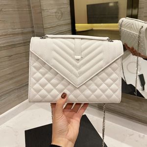 Kvinnor Toppkvalitet Luxurys Designers Väskor Läder Skulder Handväska Till Lady 2022 Fashion Crossbody Luxury Handväskor Purses Designer Tote Guldkedja Väska