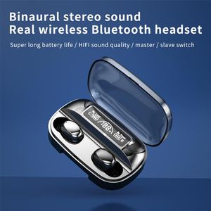 Наушники T16 Наушники True Wireless TWS Наушники Bluetooth 5.1 Earbuds для ушных бутонов Phone Мобильные Blutooth Blutooth New527m316o