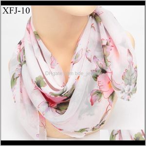 Wraps hattar, halsdukar handskar mode aessoriessspring höst 65cm chiffong liten fyrkantig mamma damer neck guard gaze scarf koreanska dekorativa