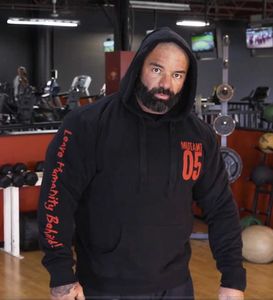 Mutant Erkekler Kış Yün Gloos Coat Singlets Sweatshirts Erkekler Polar Hoodies Stringer Vücut İnşa Fitness Gömlek Uygun 201020