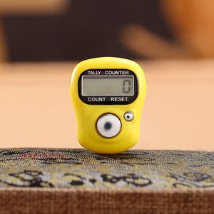 ミニハンドホールドバンドTally Counter LCDデジタルスクリーン指輪電子ヘッド数Tasbeeh Tasbih DH9485