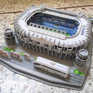 3D Three-dimensional Jigsaw Football Field Building Toys Children's Diy Stadium Assembling Model Educational L4W0 X0522