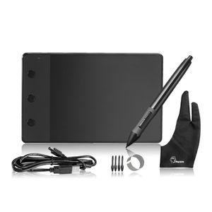 HUION Original H420 Graphic Drawing Digital Tablet x quot with Pen Computer Anti fouling Glove as Gift