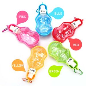 Portable Dog Water Bottle Non-toxic Plastic Outdoor Travel Water Dispenser For Small Medium Large