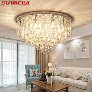 Ceiling Lights Modern LED Crystal For Bedroom Corridor Kitchen Nordic Lamp Gold Industrial Living Room Light Plafonnier