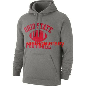 2021 NCAA Ohio State Buckeyes 축구 클럽 풀오버 까마귀 S-3XL