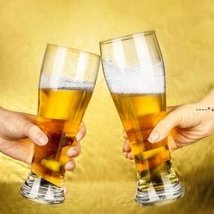 NEWLarge bar personalized glass home thickened draft beer creative wheat wine cup by sea RRE11062