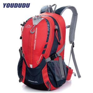 Outdoor-Taschen Widerstandsfähige Klettertasche mit großem Fassungsvermögen, atmungsaktiver, verschleißfester Wander- und Campingrucksack, wasserdichte Unisex-Fahrradtasche