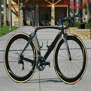 Aangepaste RB1K de One Road Carbon Complete fiets met R7000 GROEPSET 50mm Carbon Whebelset