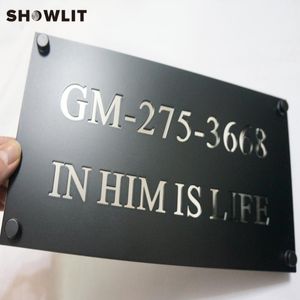 Outdoor House Sign Custom Made Apartment Door Plate Name And Address Home Other Hardware