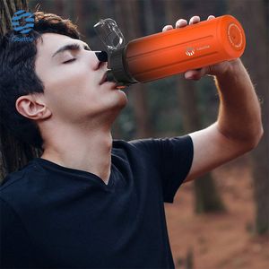 Feijian Thermos Water Bottleカップステンレス鋼断熱マグカップ600ml、漏れ防止カップトラベルポータブルキーキップ寒さと暑い