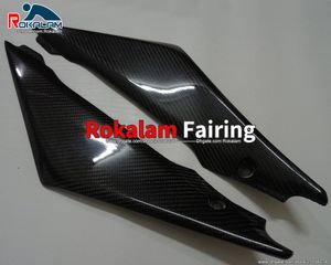 2 x Kohlefaser-Tankseitenabdeckungen Verkleidung für Suzuki GSXR1000 2005 2006 K5 GSXR 1000 Tankseitenabdeckung Panel Motorradteile