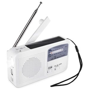 Wholesale torch radio resale online - Portable Radio AM FM Siren Pocket Shortwave Speaker Support Rechargable USB Power Bank Hand Crank Solar LED Torch